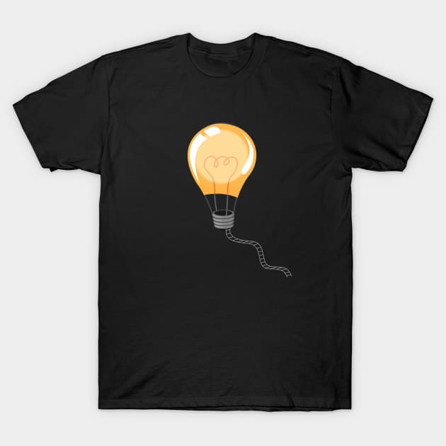 Creative Idea Air Balloon T-Shirt by origato